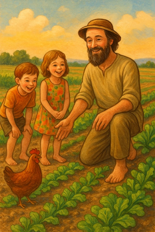 בן שלמה והילדים, אילוסטרציה, AI